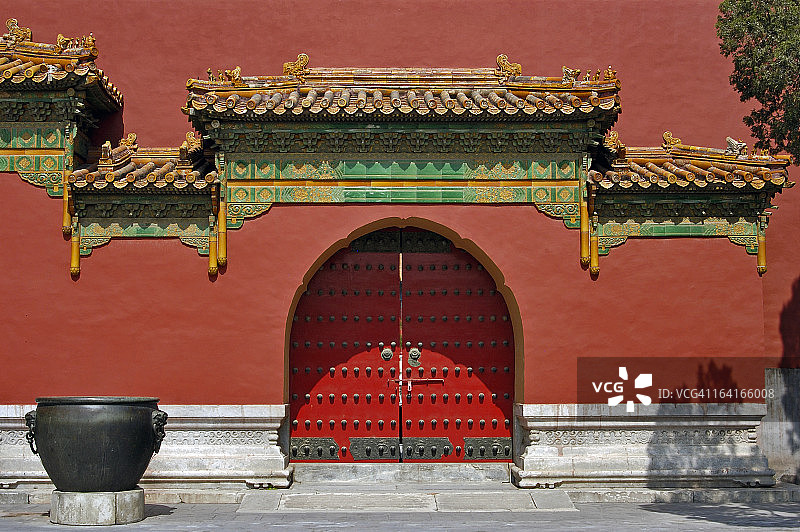 紫禁城曾是中国的皇宫图片素材