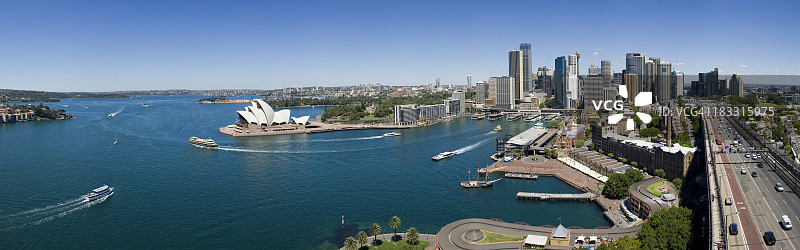 澳大利亚的悉尼城市天际线图片素材