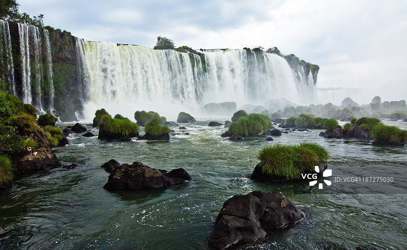 伊瓜苏瀑布，阿根廷，巴西图片素材
