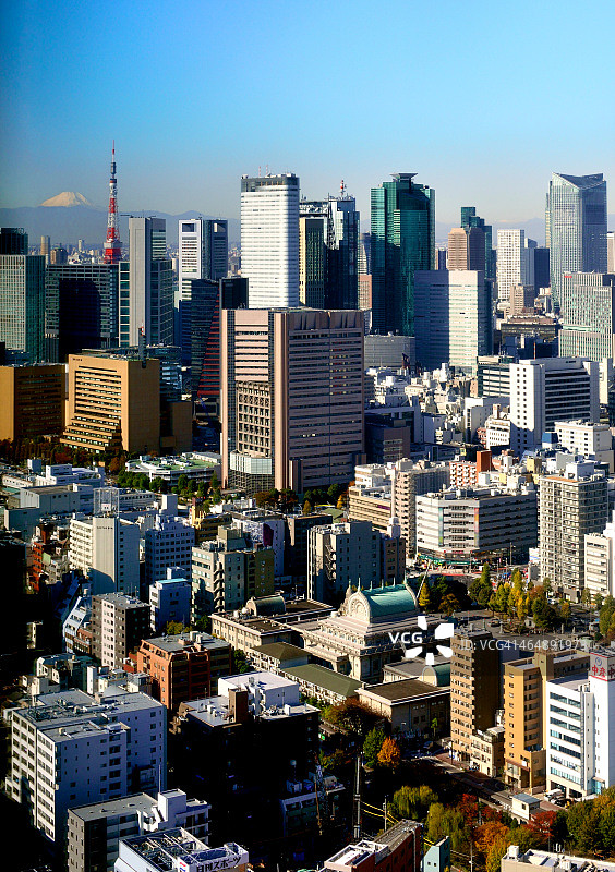 东京市中心的城市图片素材