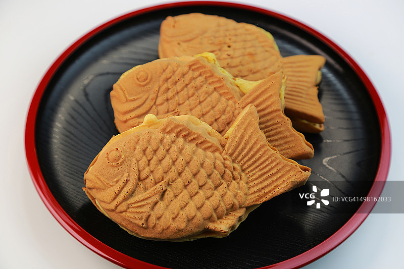 Taiyaki(日式鱼形蛋糕)图片素材
