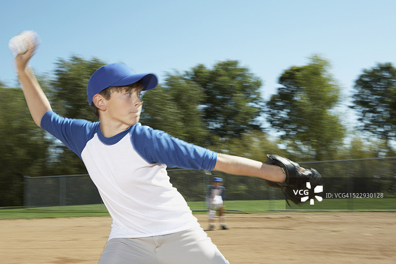 投手投掷棒球图片素材