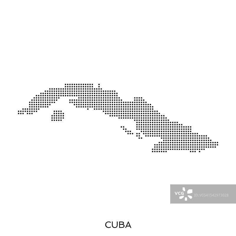 古巴网点半色调格局图图片素材