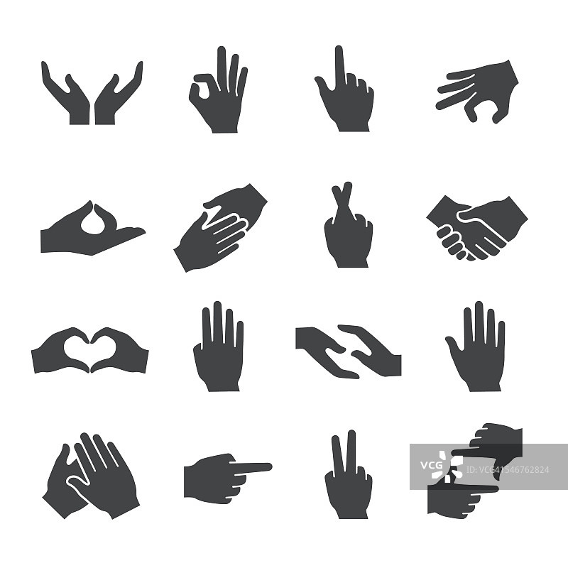 手势图标- Acme系列图片素材