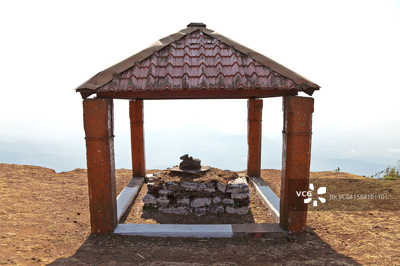 山顶公牛庙，奇克马加拉尔，印度图片素材