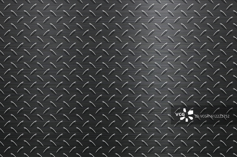 背景金属钻石板在黑色颜色图片素材