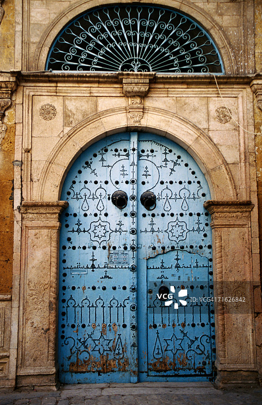 麦地那门口，突尼斯，突尼斯图片素材