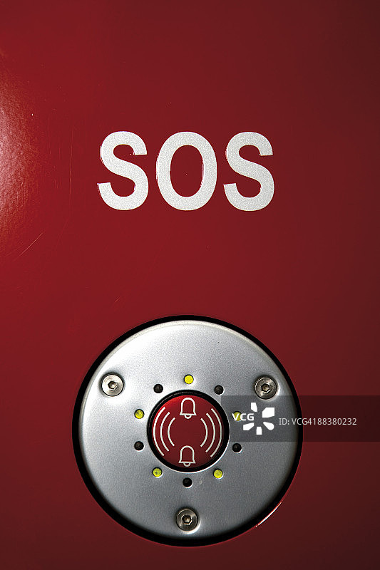 SOS按钮,特写图片素材