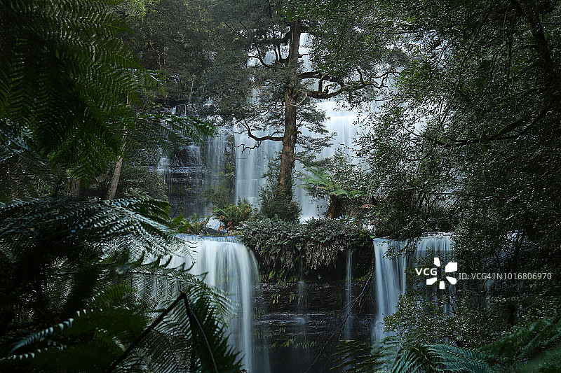 国家公园的罗素瀑布图片素材