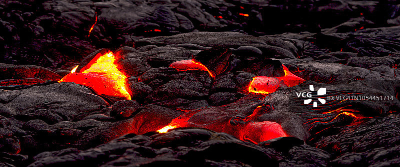 Klauea夏威夷火山图片素材