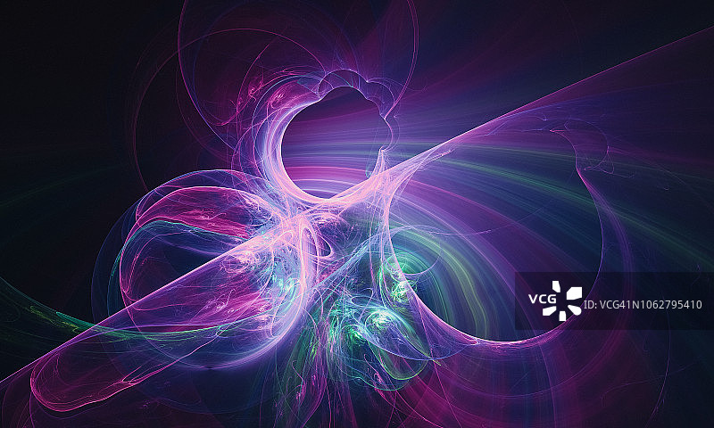 紫色抽象发光的太空恒星背景图片素材