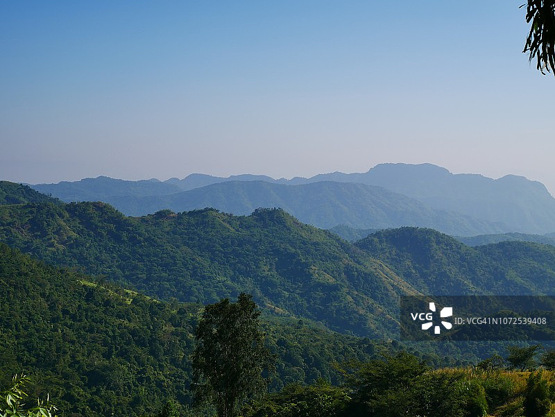泰国Phetchaboon的山地景观图片素材