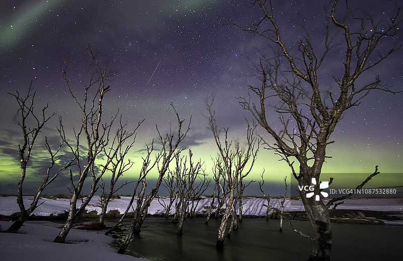 北极光-冰岛图片素材