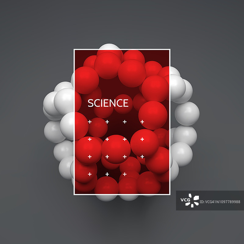 球面。3d矢量模板。抽象的插图。为科学，技术，网页设计和网络的概念。图片素材