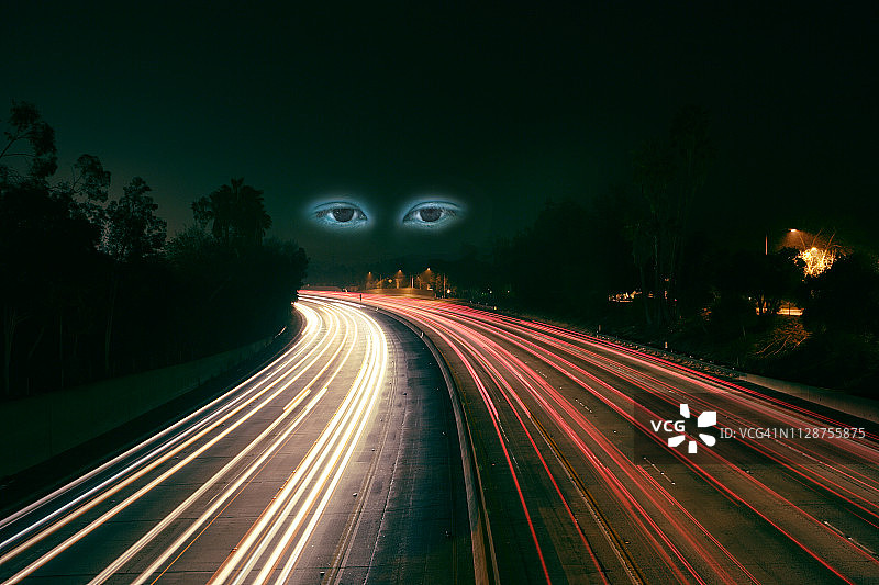 人工智能的高速公路图片素材