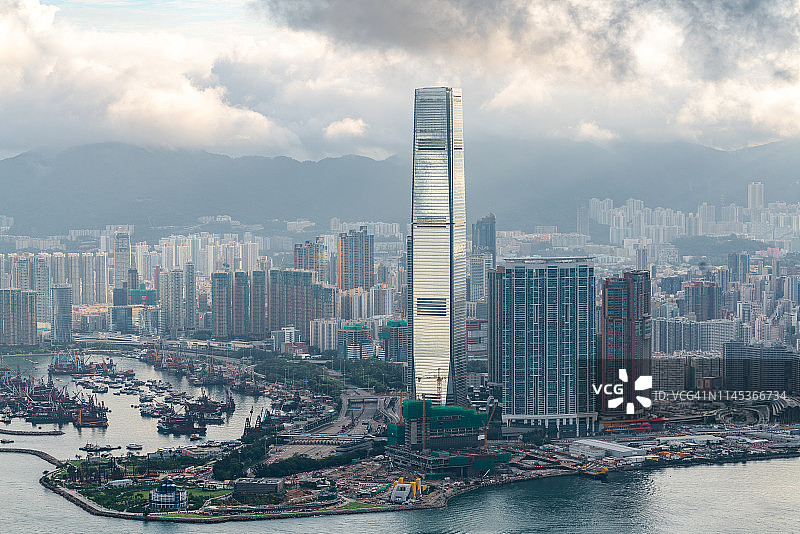 香港城市風景图片素材