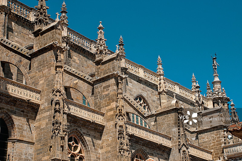 圣玛丽亚大教堂——阿斯托加图片素材
