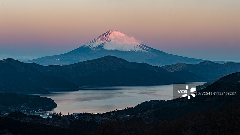 富士和欣之子湖图片素材