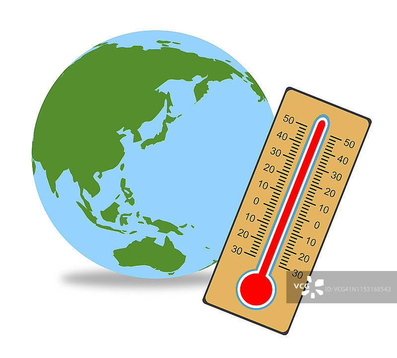 地球的温度图片素材
