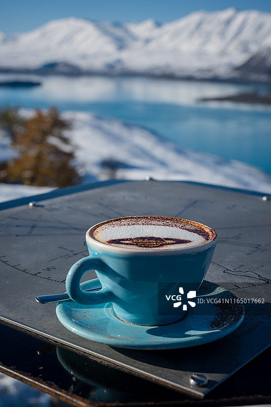 新西兰天文咖啡图片素材