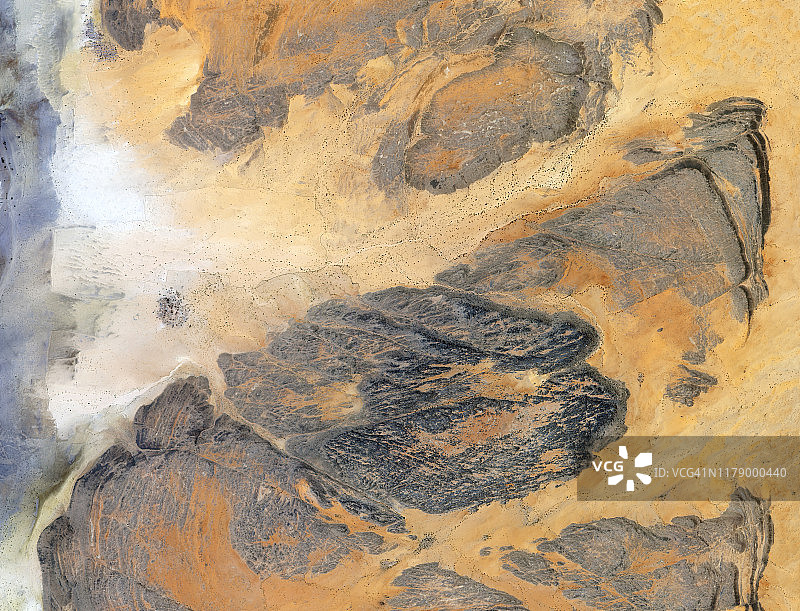 沙漠和岩石，马里，非洲图片素材