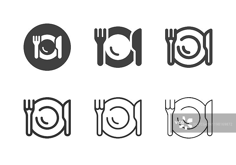 餐具图标-多系列图片素材