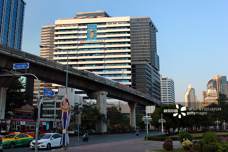 泰国曼谷朱拉隆功国王纪念医院图片素材