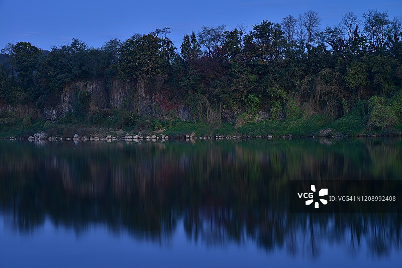 韩国延川的临津江风光图片素材