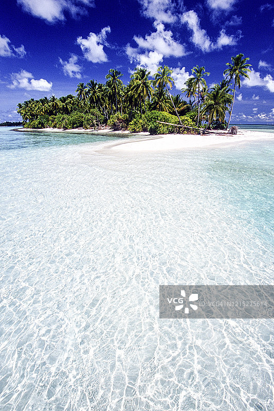 马尔代夫，印度洋上的一个岛屿图片素材