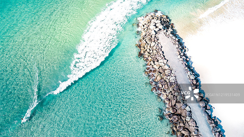 澳大利亚海滩天线图片素材