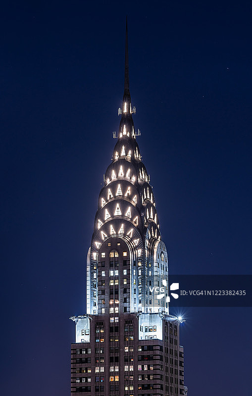 克莱斯勒大厦-纽约图片素材