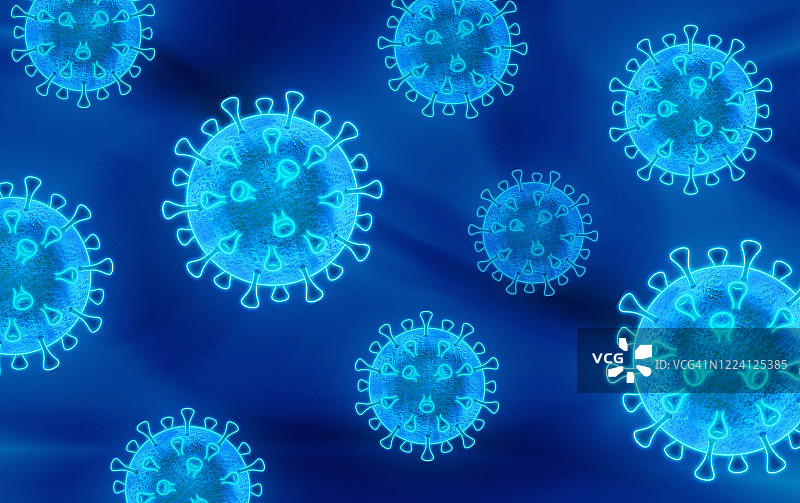 冠状病毒细胞图片素材