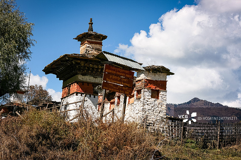 不丹，奥金·乔林图片素材