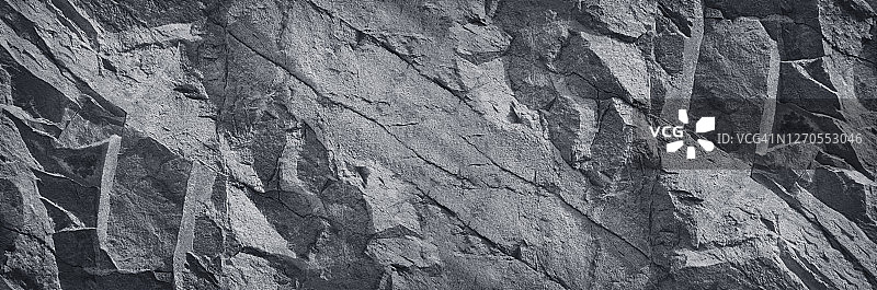 古老的石墙。山表面纹理。特写镜头。灰色岩石背景。图片素材