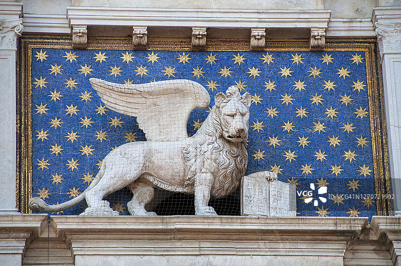 手工制作的狮子——威尼斯图片素材