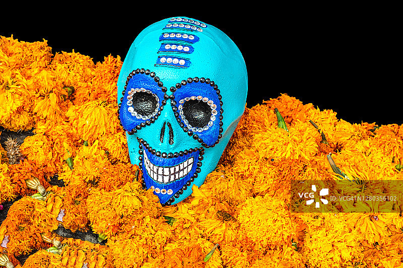 墨西哥的亡灵节图片素材