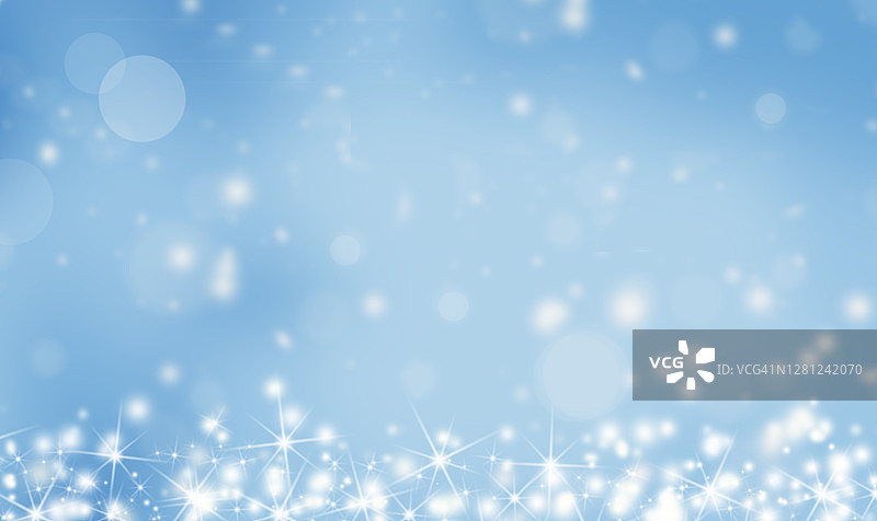 冬天降雪，圣诞背景图片素材