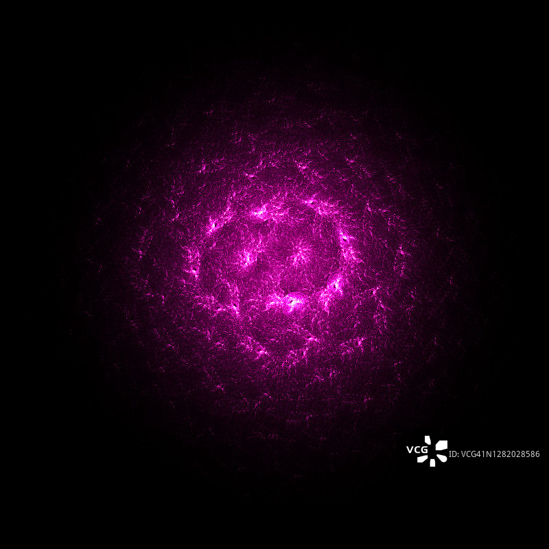 照明分子-抽象数字线艺术图片素材