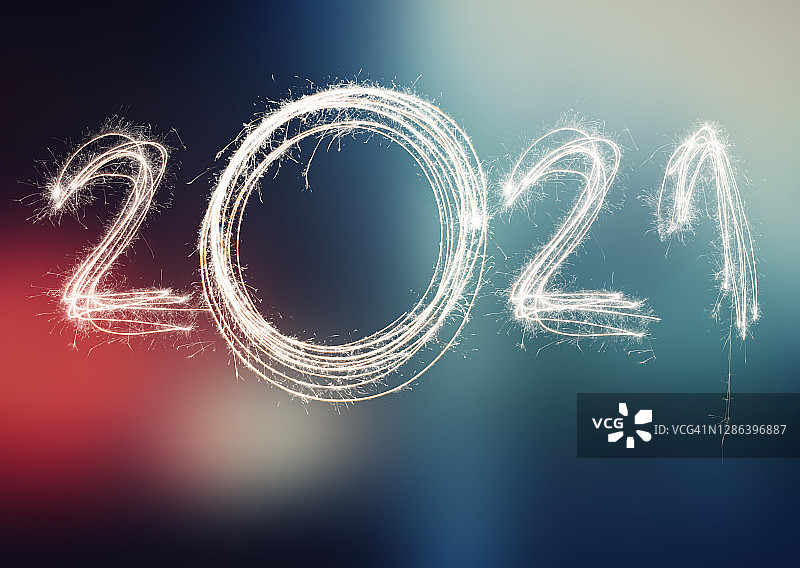 Sparkler, 2021年快乐图片素材