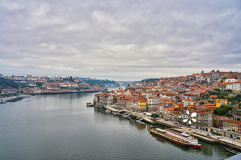 波尔图古城全景，葡萄牙图片素材