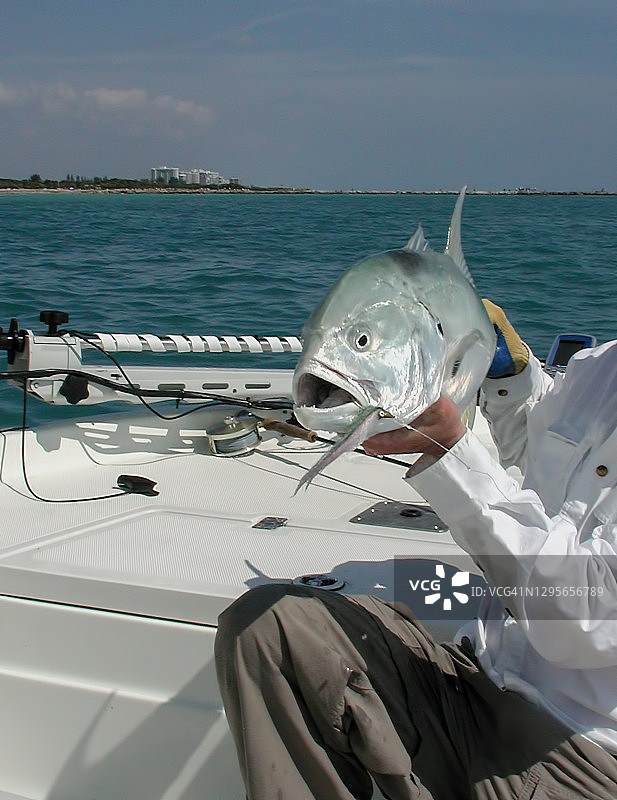 佛罗里达东海岸钓鱼和渔民显示杰克克雷维尔图片素材