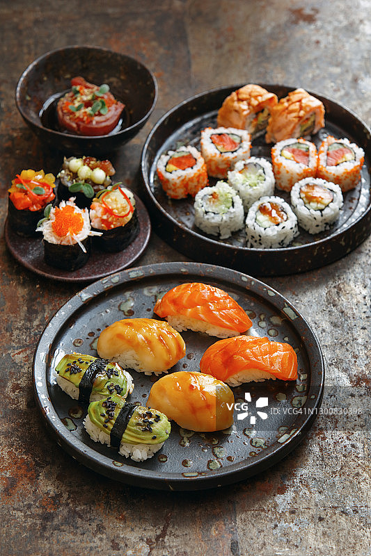 传统的日本菜图片素材