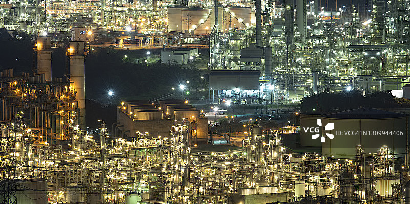 炼油厂图片素材