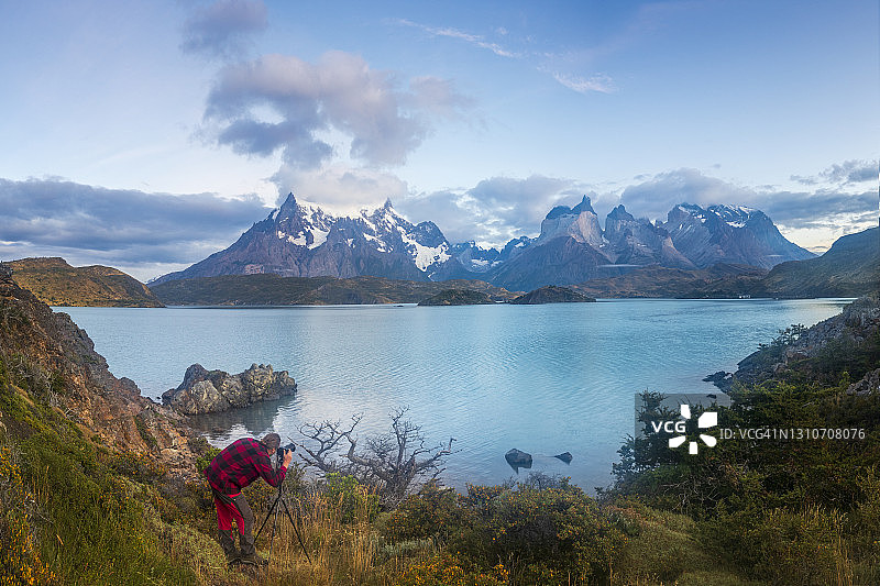 佩荷湖Torres del Paine的摄影师图片素材