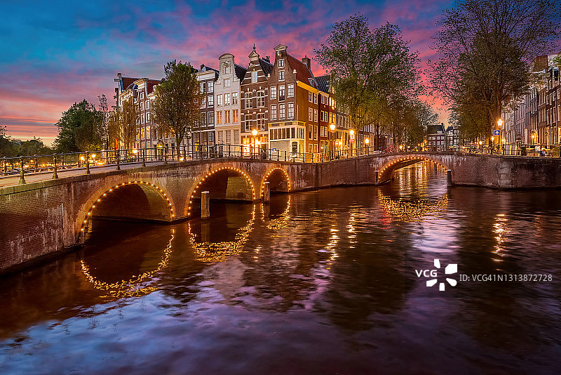 阿姆斯特丹，荷兰。图片素材