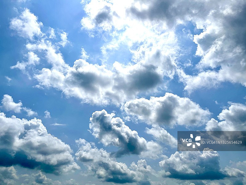多云的天空图片素材