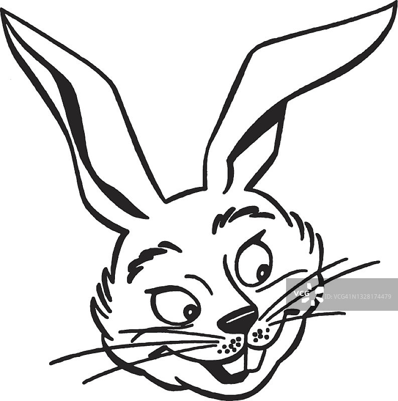 插图的兔子图片素材