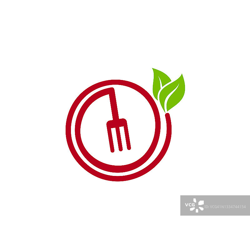 生态食品标识模板设计图片素材