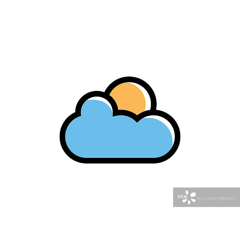 云矢量，logo模板设计矢量图片素材