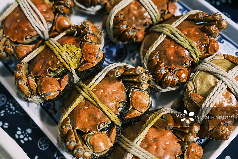 蟹烹饪图片素材